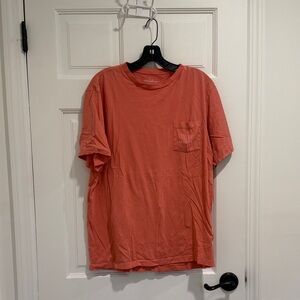 Vineyard Vines Orange Short Sleeve Tee